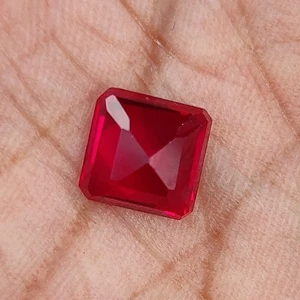 Piedra preciosa natural de 5,80 quilates con certificado de rubí rojo africano para autoestima - Imagen 1 de 3
