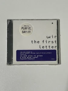 The First Letter by WIR (Wire) (CD, 1991, Mute USA) NEW SEALED HOLE PUNCH HYPE - Foto 1 di 4