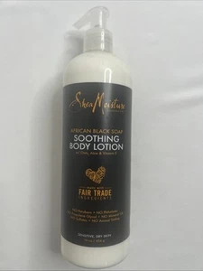 Shea Moisture afrikanische schwarze Seife beruhigende Körperlotion 16 Oz. Neu! - Bild 1 von 5