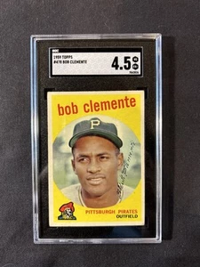 1959 Topps #478 Roberto Clemente grade 4.5 - Picture 1 of 2