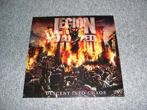 Legion Of The Damned - Descent Into Chaos (1st Press 2011, Clear Vinyl, Numbered - Bild 1 von 2