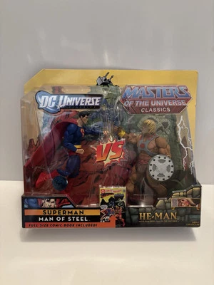 2009 Mattel DC Universe & Master Of The Universe 2 Pack - SUPERMAN vs HE-MAN - Image 1 of 4