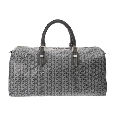 Bolso Boston unisex GOYARD Croixour 50 espiga PVC/gris pantorrilla Foto 1 de 4