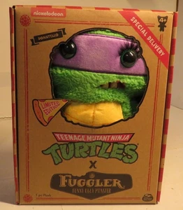 Peluche Fuggler x TMNT DONATELLO Teenage Mutant Ninja Turtles da collezione in scatola - Foto 1 di 16