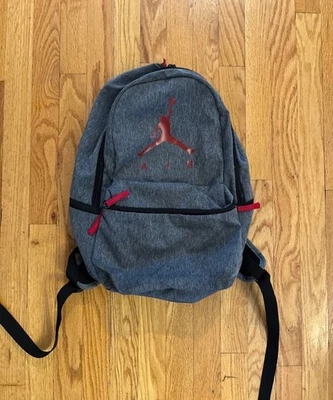 Air Jordan Backpack Michael Jordan Jumpman Theme Heather Gray - Image 1 of 4