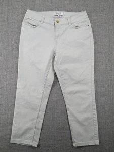 Ellen Tracy Denim Women's Jeans White Size 4 - Picture 1 of 15