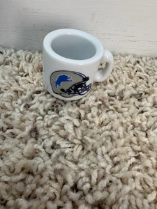 Vintage Detroit Löwen Schnapsglas Mini Keramik Becher - Bild 1 von 3