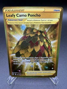 Leafy Camo Poncho (Secret) 214/195 SWSH12: Sword & Shield - Silver Tempest Holo - Picture 1 of 4