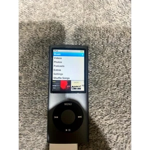 Apple iPod Nano (4th-Gen) A1285 Media Player Black 2" LCD Display 8GB For Parts - Picture 1 of 8