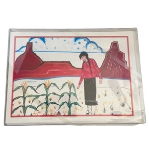 Michelle Tsosie Sisneros "Reflection" Collection Blank Card Set Native Navajo - Picture 1 of 14