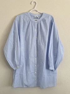 Vestido Wilfred Free Popelina Talla Pequeña Azul Blanco Rayas - Imagen 1 de 9
