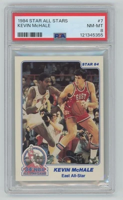 1984-85 Star All Stars Kevin McHale PSA 8 Boston Celtics #7 Foto 1 de 2