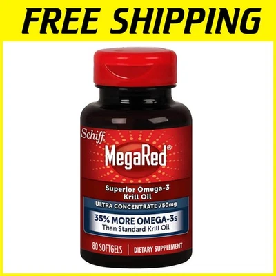 Aceite de krill MegaRed soporte para la salud del corazón Foto 1 de 3