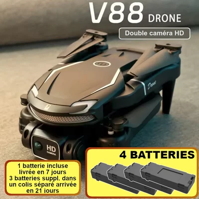 Gaming Drone, Racing & Aerial Photo, Dual Camera - 4 Batteries - Model V88 - Image 1 of 4