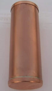 Dokumentenrolle/ Zeitkapsel Kupfer 10cm x 27cm - Bild 1 von 2