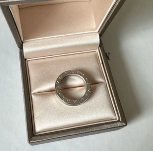 Bvlgari White Gold B.zero Ring with box and ribbon Size 6 - Picture 1 of 8