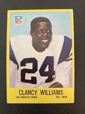 1967 PHILADELPHIA # 95 CLANCY WILLIAMS  DD 5430 - Image 1 of 2