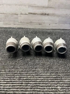 NEW Lot of 5 Ward 1-1/4" 90 Degree Street Elbow Galvanized Pipe Fittings M/F - Image 1 of 4