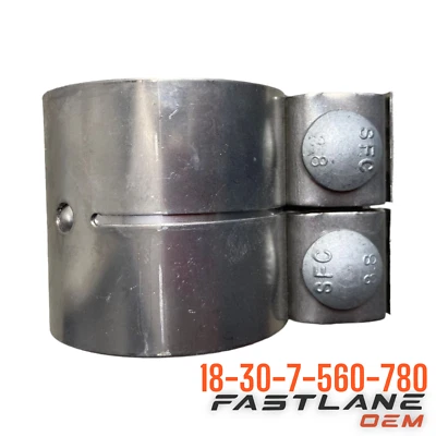 1997-2024 BMW 840I/M3/M340I/M4/M440I/X1/X3 MUFFLER CLAMP NEW OEM 18-30-7-560-780 - Image 1 of 4