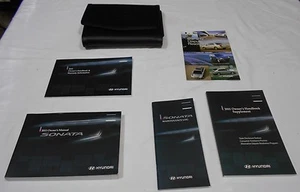 2011 HYUNDAI SONATA OWNER MANUAL 6/PC.SET & BLACK HYUNDAI PREMIUM FACTORY CASE - Bild 1 von 9