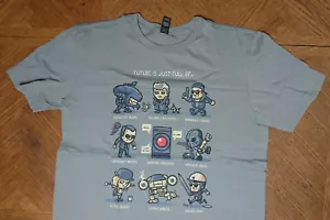 Future is full of Sci Fi movies bad guys T-shirt terminator agent smith hal max - Picture 1 of 1
