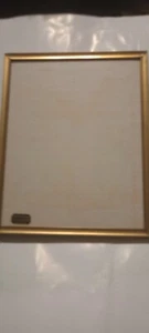Vintage Picture Frame Overton Original 24 K Gold Plated Electro  10"X8"   S#11 - Picture 1 of 6