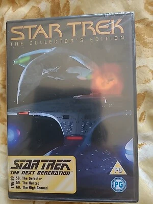 STAR TREK THE COLLECTOR'S EDITION, TNG 20, EPS 58-59-60  BRAND NEW SEALED DVD - Image 1 of 2