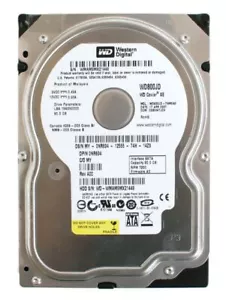 80gb sata hdd 7200rpm , 3.5 inch western digital , 0nr694 - Picture 1 of 3