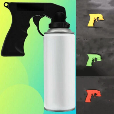 manico aerosol manico bomboletta con grilletto spruzzatore impugnatura vernice pistola spray completo - Immagine 1 di 4