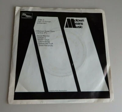 Single Musterplatte Promo - Tamla Motown 6 Superstars 1974 (71655) - Bild 1 von 4