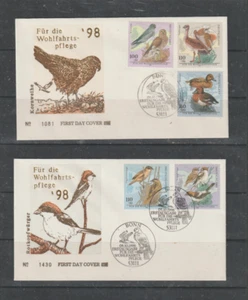 Alemania fauna Aves sobres Primer Día de año 1998 (HD-181) - Picture 1 of 1