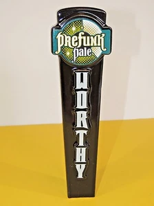 Rare Prefunk Pale Worthy IPA Beer Pull Tap Handle Knob Brew Keg Bend OR Handmade - Picture 1 of 8