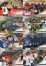 2023 Upper Deck CFL Football  100 CARD SET   "PLUS 30 CARD GREATNESS BASE SET"