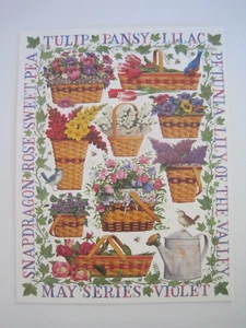 Longaberger May Series Stand Up Picture New 11" x 8" - Picture 1 of 5