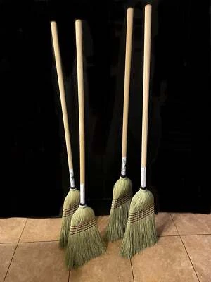 Amish Made High Quality Kitchen and Barn Broom - Handmade Corn Brooms - Image 1 of 4