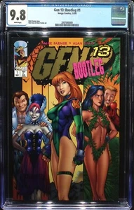 Gen 13 Bootleg #1 1996 CGC 9.8 White Pages Image Comics! - Picture 1 of 2