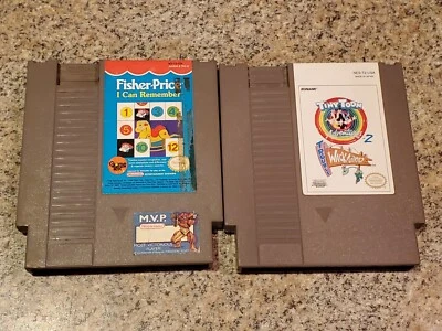 Fisher Price I Can Remember Tiny Toons Adventure 2 Nintendo NES Lot 9f 2 (H2) - Image 1 of 4