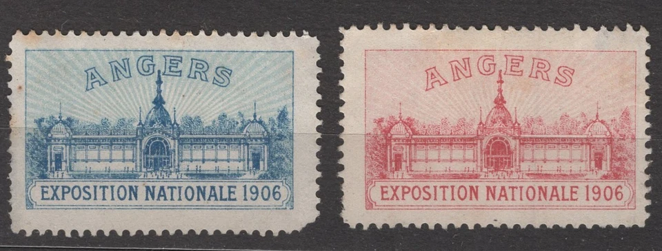 FR0012 Vignettes Erinnophiles Cinderellas- Esposition National Angers 1906 - Photo 1/1