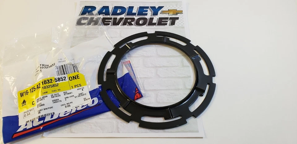 Anillo de bloqueo de unidad de envío de tanque de combustible GM NUEVO 10325852 CHEVROLET GMC CADILLAC B86 Foto 1 de 3