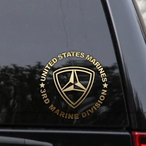 3rd Marine Division Vinyl Decal Sticker - Picture 1 of 2