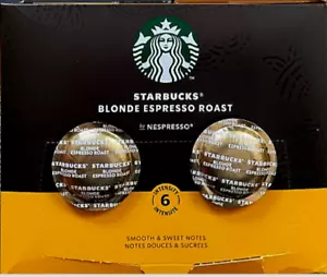 NESPRESSO PRO PODS STARBUCKS BLONDE ESPRESSO 1 X 50 POD BOX CAPSULES MIN 01/26 - Picture 1 of 1