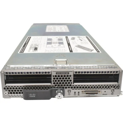 Cisco UCS B200 M5 Blade Server 2x 2,5 2x Kühler ohne CPU RAM 1x UCSB-MLOM-PT-01  - Bild 1 von 4