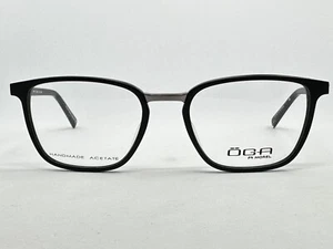 NEW ÖGA Morel 10077O NG19 Matte Black 54.19.145 Unisex Eyeglasses Frames - Picture 1 of 14