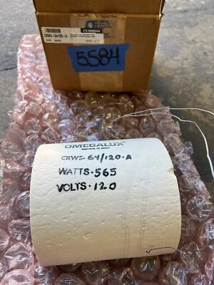 OmegaLux CRWS-64/120-A Semi-Cylinder Ceramic Heater - Image 1 of 4