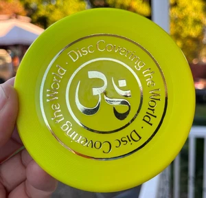 Disc Covering the World  Mini (Decades Old) New Disc Golf Frisbee Wham-O #543 - Picture 1 of 8