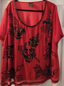 ANN HARVEY smart top, blouse, Size 26 - Picture 1 of 7
