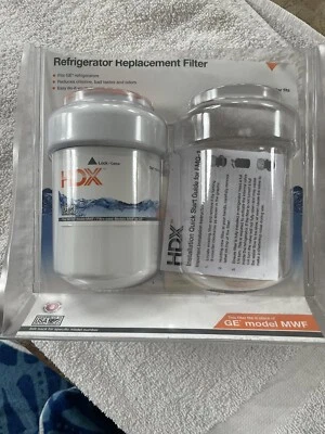 HDX Refrigerator Water Replacement Filters GE Model MWF   1 of 2 New Other - Image 1 of 4