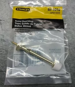 Stanley Massiv Türstopper 57-1010 Wandhalterung Türstopper Messingoberfläche - Bild 1 von 3