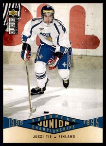 1995-96 Collector's Choice Jussi Tie #325