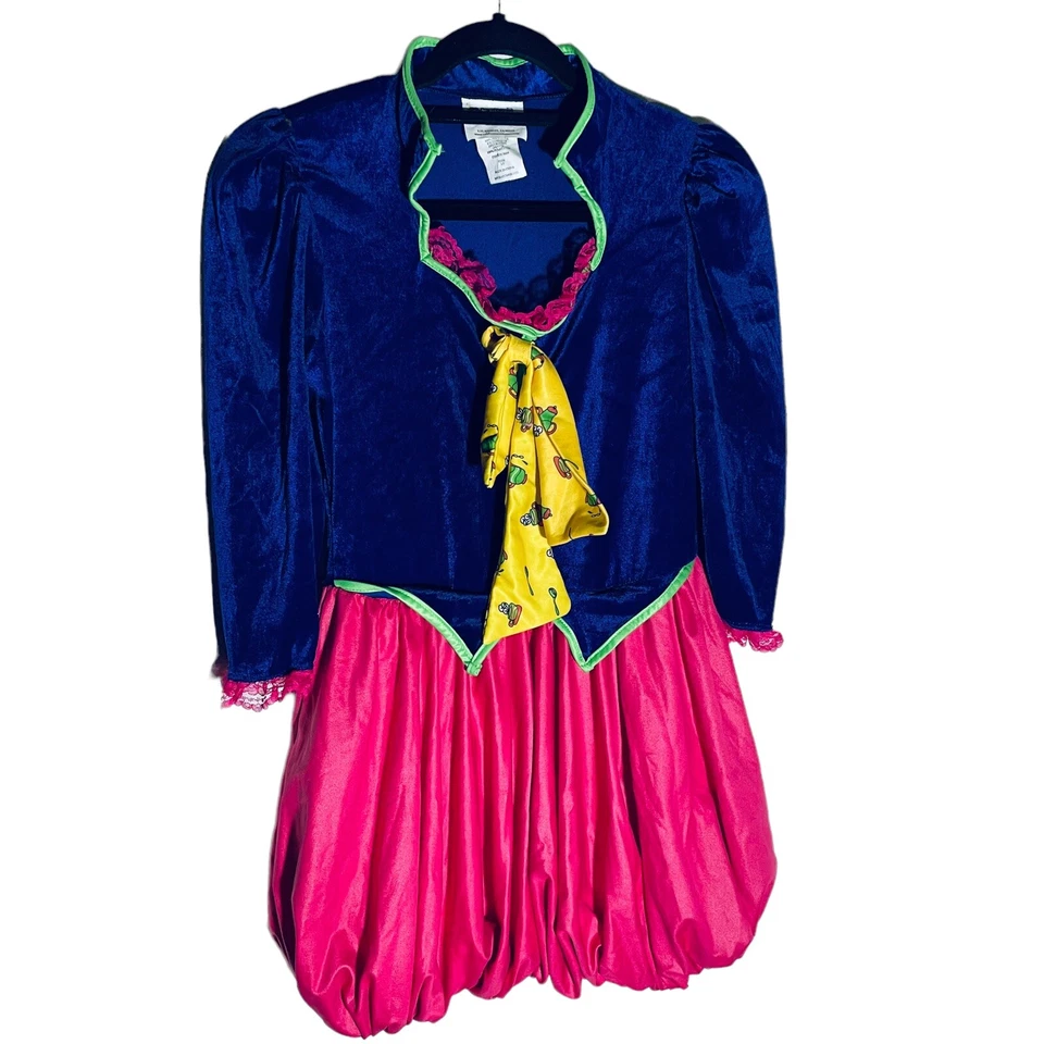 Vestido Sombrerero Loco Adolescentes Niñas Talla 3-5 Alicia en el País de las Maravillas California Disfraces Foto 1 de 4